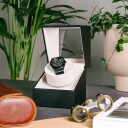 Mulhouse Watch Winder 1 klokke Svart Lær KXD0539 - Unisex - Leather