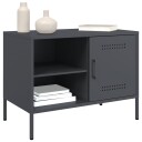  TV-benk antrasitt 68x39x50,5 cm stål 842998