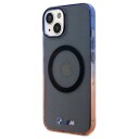BMW iPhone 15/14 Plus 6.7" Gradient MagSafe Hardcase Bumper - Grå