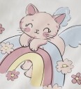 Name It Genser   NmfVix   Cloud Danser/Rainbow CAT   Name It   4 år (104)   Genser   Hvit
