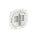 ABB Saga FOT5010-916 Datauttak for to AMP RJ45-kontakter Datamaskin & surfing