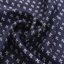 Neck Scarf Silk Blue W Gigli