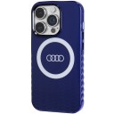 Deksel Audi Iml Big Logo Magsafe Deksel Iphone 14 Pro 6,1" Blå/Marineblå Hardcase Au-Imlmip14p-Q5/D2-Be