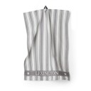 Lexington Home Icons Cotton Twill Waffle Striped Kitchen Towel - Grey - 50X70