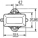 Bryter, bremselys HELLA 6DF 001 551-091