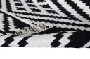 Venture Design Indari ullteppe Svart/hvit 300 x 200 cm Svart