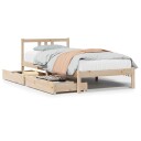  Sengeramme uten madrass 90x190 cm heltre furu 3301622