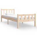 vidaXL Sengeramme heltre 90x190 cm 3FT Single 8720287065838