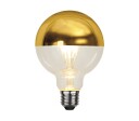 Lyspære LED 352-95 Toppforspeilet Gull Dimbar E27