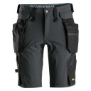Snickers Workwear 6108 LiteWork Shorts grå, svart Grå, Svart, Klær