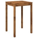 vidaXL Hagebarbord Naturlig 70 x 68,5 x 105 cm Solid akasietre