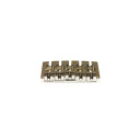Graph Tech Ghost Pn-8370-C5 - 5-String Loaded Hipshot Bass Bridge, Krom