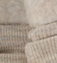 Huttelihut Votter   Ullfleece   2 lags   Noos   Camel Melert   Huttelihut   86/92   Votter   Beige   86 92