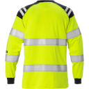 Fristads T-Shirt Flamestat Dam 7097 Tflh Klass 3 Varselgul/marinblå L