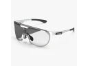 Scicon AEROTRAIL sykkelbriller white gloss/photocromic silver dame/herre