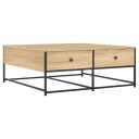  Salongbord sonoma eik 100x99x40 cm konstruert tre 8721012124561