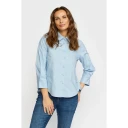 2 Biz Dame Bluser & Skjorter Blå M,