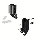 Modern Batteridispenser   AA og AAA Sort