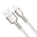 Baseus USB cable for Lightning  Cafule 2.4A 2m (white)