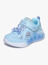 Skechers Lil Princess Steps Blinkende Sneakers Blå 23