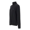 Polo Ralph Lauren Wool Quarter-Zip Sweater - Black - XL