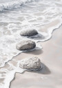 Tide and Stone Plakat Plakat / 40x50cm