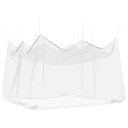 vidaXL Hage Myggenett 156 Mesh Hvit 4 x 4 x 2,5 m Polyester
