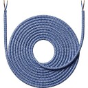 Nielsen Light 4m Zigzag Stoffledning Mørkeblå 2x0,75mm²