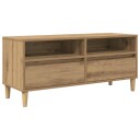  TV skap Artisan Eik 100 x 34,5 x 44,5 cm Konstruert tre