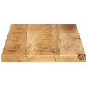  Bordplate 50x20x3,8 cm rektangulær grovt heltre mango 371356