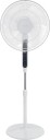 Nordic Home Culture Gulvvifte 400mm - Lav Støy - Hvit