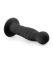 Easytoys Anal Collection Dildo m/ Riller og Sugekopp 14 cm
