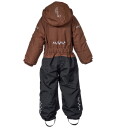 Isbjörn of Sweden Kids' Penguin Snowsuit Chocolate 92