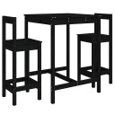  Hagebarsett 3 deler svart heltre furu 3154739