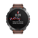 POLAR GRIT X2 PRO PREMIUM UTENDØRS SPORTSKLOKKE, TITAN SØLV/BRONSE LÆR M-L