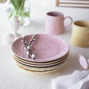 Seasons Easter Collection Tallerken m/Hare 21cm Rosa