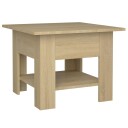  Salongbord sonoma eik 55x55x42 cm konstruert tre