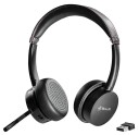 Headset Tellur Voice Pro Wireless Call Center-Headset Svart