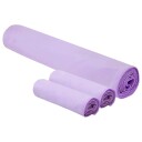 vidaXL Sports håndklesett 3 stk. Lilla 210 x 100 cm