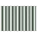  Reserveduk til markise Grønn og hvit 250 x 200 cm Polyester