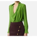Elisabetta Franchi Dame Topper Grønn L,