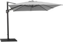 Cane-line Hyde luxe tilt parasoll, 3x3 m, Grey, aluminium