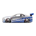 Fast & Furious Nissan Skyline GT-R R34 2002 Modellbil 19 cm