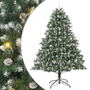  Kunstig juletre grønn 160 x 160 x 240 cm PVC og plast og stål