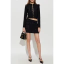 Balmain Dame Strikkevarer Svart 2XS,