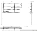 VILLEROY & BOCH MY VIEW IN SPEILSKAP TIL INNBYGGING MED LYS 130 X 74 CM