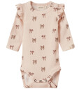 Lil"Atelier Nbfgavo Eko Ls Slim Body Lil Noos - Cream - 56