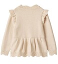 Fliink Genser   Strikk   Viskose   Alilly Peplum   Sandshell   Fliink   98   Genser   Beige