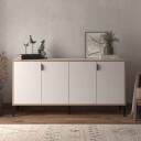 Olyros skjenk 160 cm - Hvit