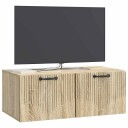  Vegghengt TV skap Sonoma eik 78,5 x 41 x 30 cm Konstruert tre
